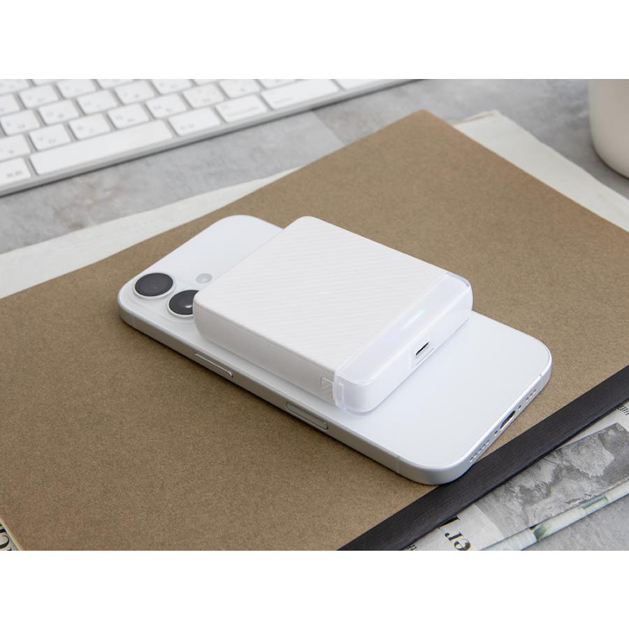 モバイルバッテリー 5000mAh Type-C 同時充電 2台 マグネット式 ワイヤレス PSE 認証 取得済み | Owltech | 15