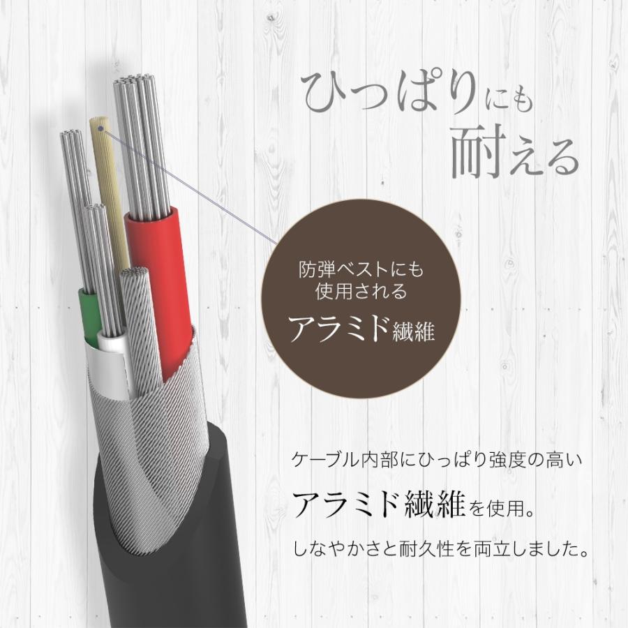 アウトレット商品 USB Type-C to Cケーブル 200cm 2m｜owltech｜03