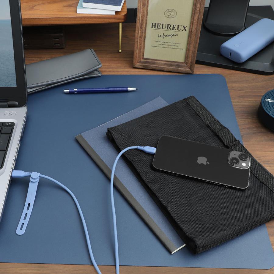 【アウトレット商品】iPhone充電ケーブル 1m USB Type-A to Lightning シリコンケーブル 充電 データ転送 | Owltech | 12