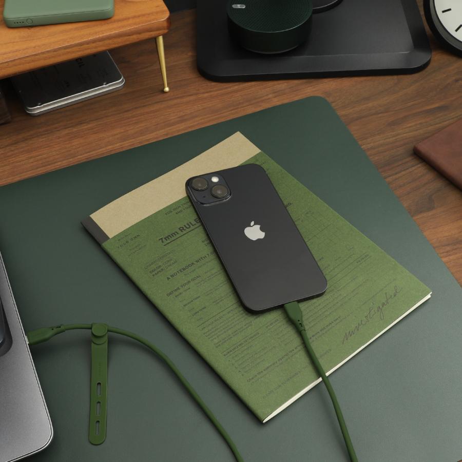 アウトレット商品 iPhone充電ケーブル 2m USB Type-A to Lightning シリコンケーブル 充電 データ転送 | Owltech | 13