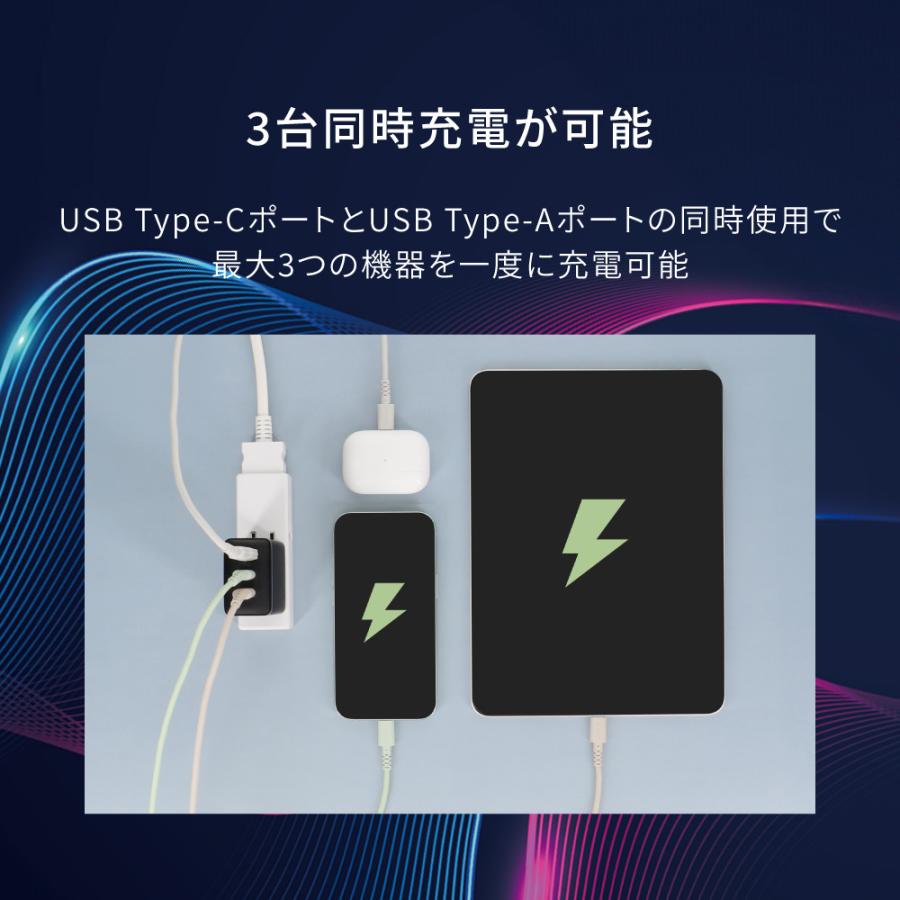 Owltech（オウルテック） AC充電器 最大PD65W出力 GaN採用 USB Type-C