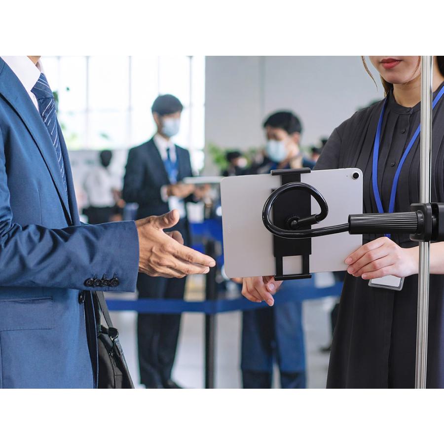 スマホ スタンド アーム フレキシブル タブレット ipad 12.9インチ 50cm ベッドフレーム ポール | Owltech | 07