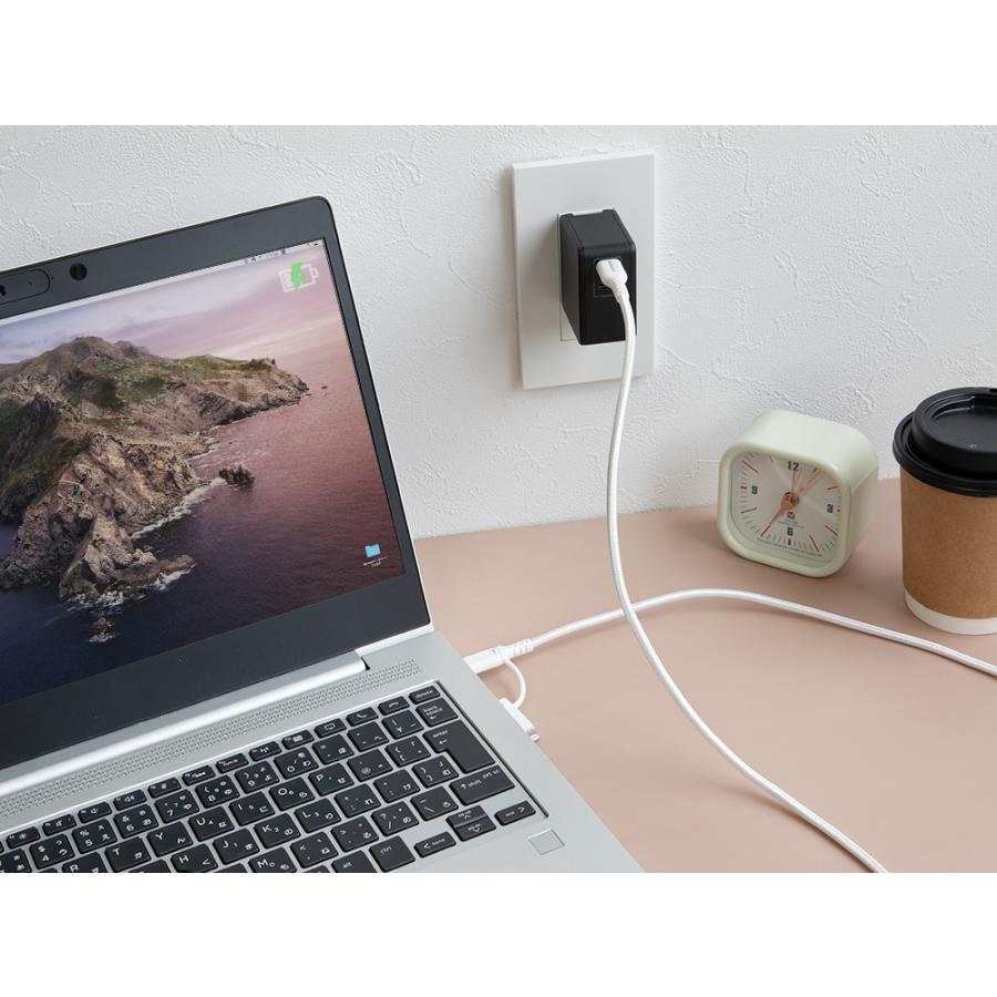 充電ケーブル 2in1 ライトニング type-c to type-c / Lightning PD60W 断線に強い | Owltech | 11