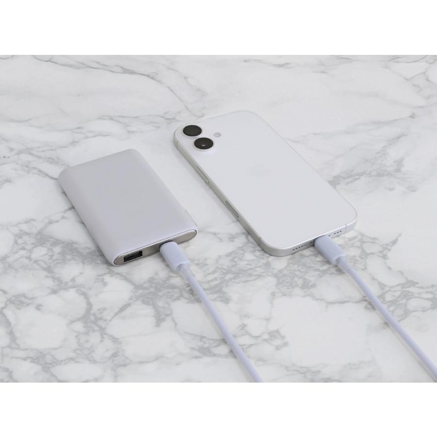 充電ケーブル Type-C to Type-C　PD 60W データ転送 1.2m シリコン シースルー素材 可愛い おしゃれ | Owltech | 15