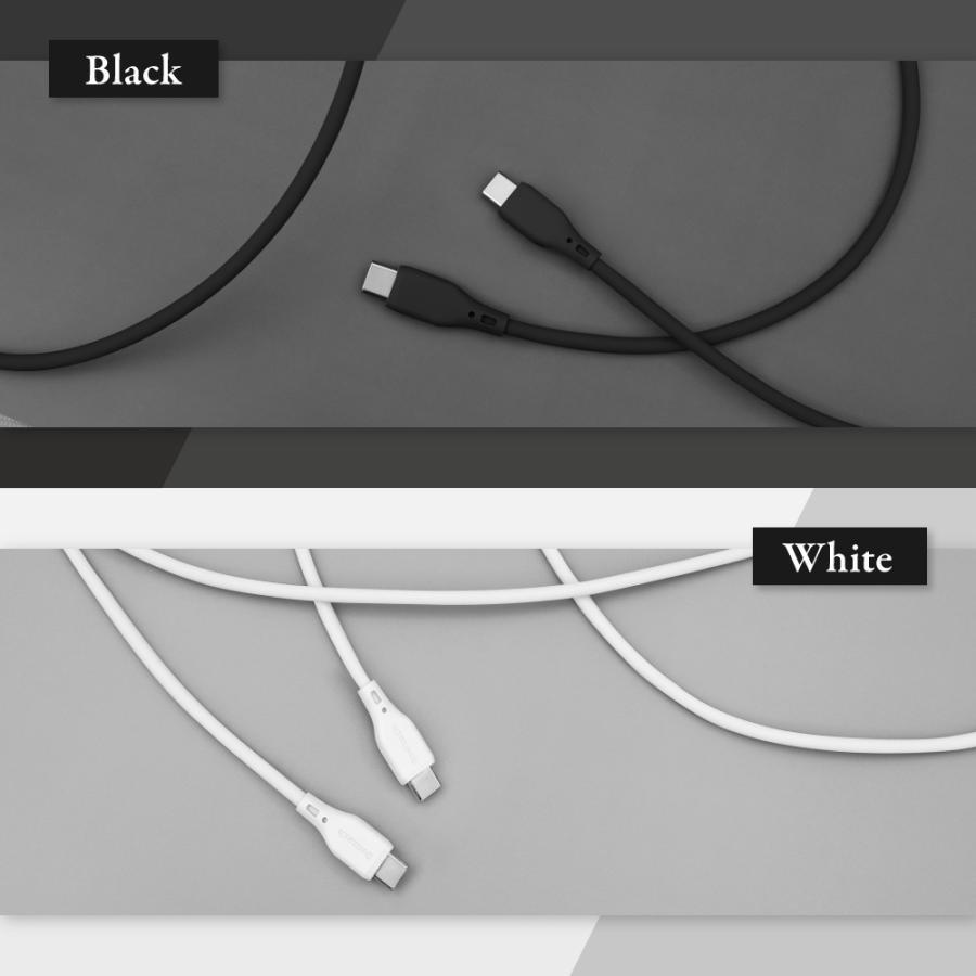type-c ケーブル 充電ケーブル type-c to type-c 1m 2m 充電 データ転送 アースカラー | Owltech | 09