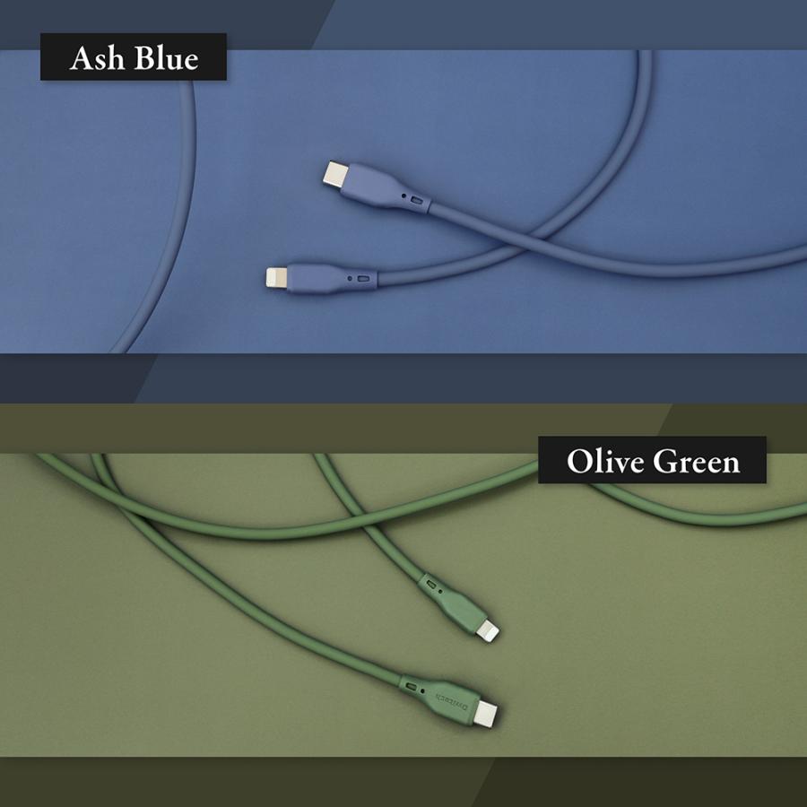 iPhone ケーブル ライトニング 充電ケーブル アースカラー 1m データ転送 | Owltech | 08