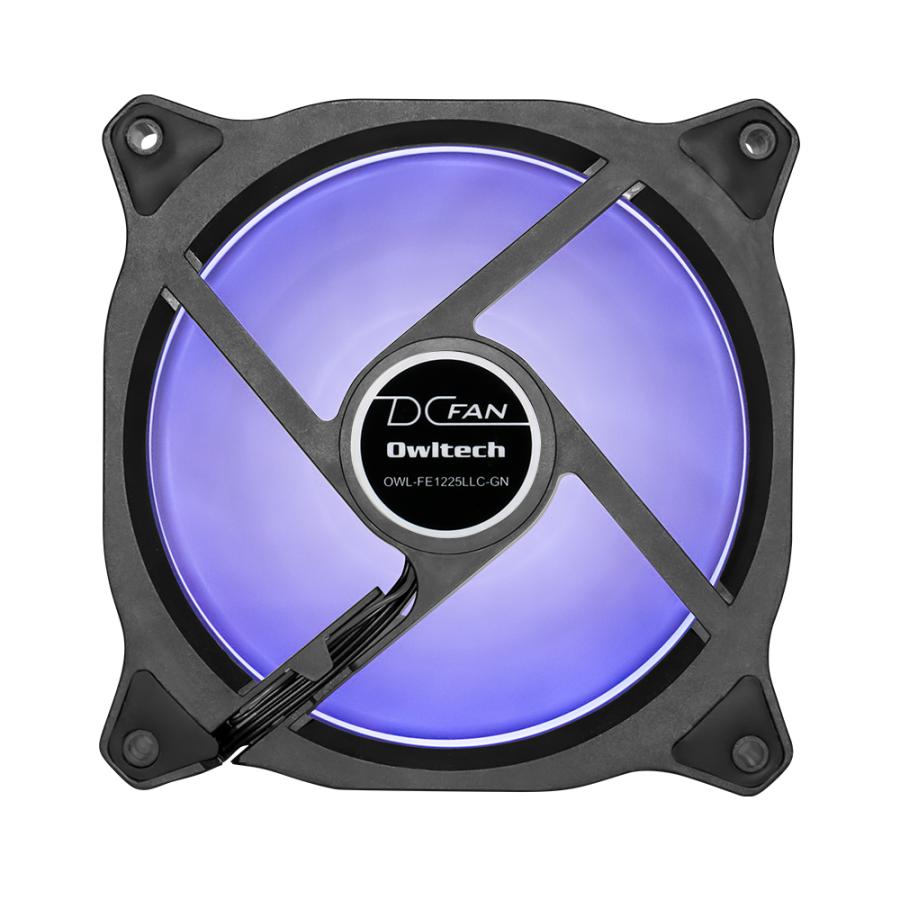 Owltech（オウルテック） ケースファン 12cm 25mm厚 LEDリング PC
