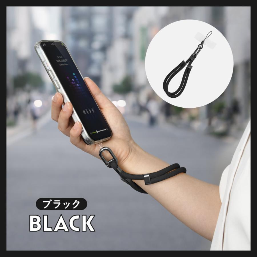 ハンドストラップ スマホ ナイロン 長さ調節 2WAY ハンディファン | Owltech | 10