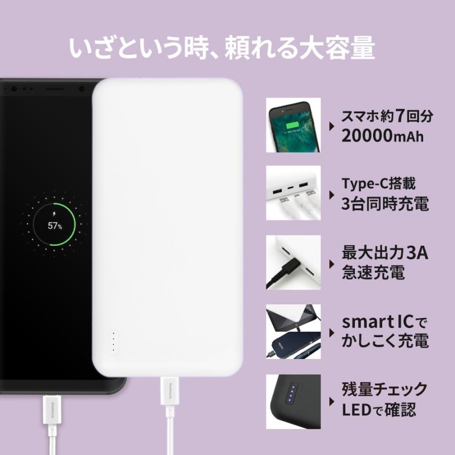 Owltech モバイルバッテリー iphone 20000mAh スマホ充電器 大 Owltech モバイルバッテリー iphone 20000mAh スマホ充電器 大