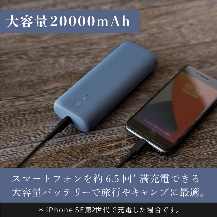 モバイルバッテリー  iphone 20000mAh USB Type-C PD60W 大容量 Type-A(期間限定価格)｜owltech｜07