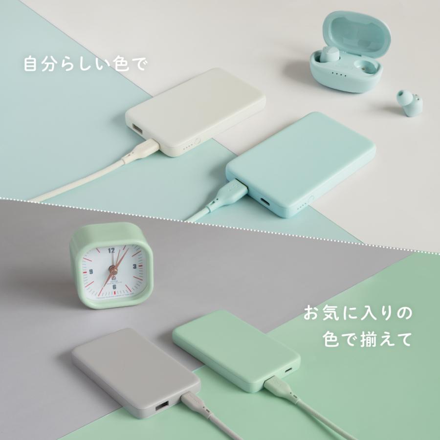 スマホアクセサリー Owltech OWL-LPBL52501-GM Amazon | オウルテック モバイルバッテリー 5000mAh 18Wh 最大