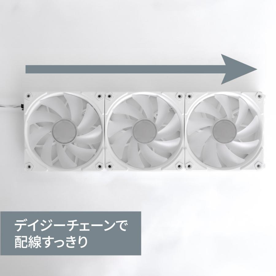 ATXミドルタワーPCケース 最大430mmGPU搭載可能 ARGB LEDファン×3／USB3.0 Type-Cポート×1 | Owltech | 15