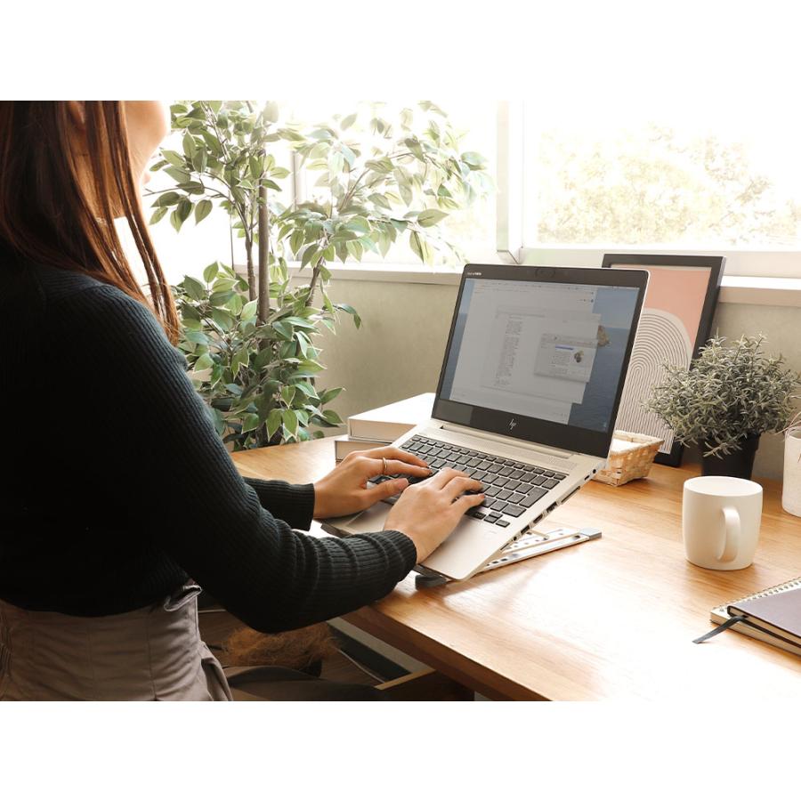 高さと角度が調節可能折りたたみ式アルミスタンド | Owltech | 09