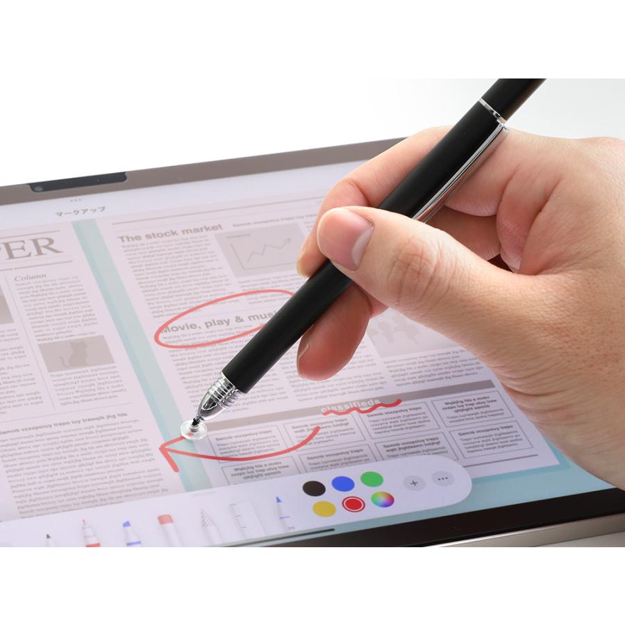 タッチペン ディスク型 iPhone iPad スマホ タブレット | Owltech | 09