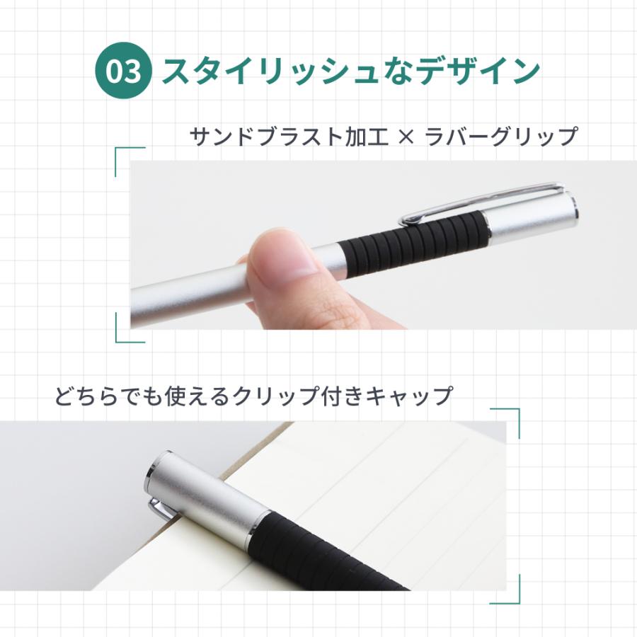 タッチペン スマホ タブレット 2WAY ディスク型 導電繊維 | Owltech | 06