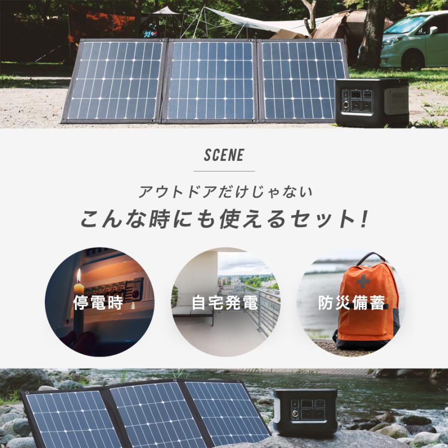 ポータブル電源 622Wh ソーラーパネル 120W セット 大容量 172800mAh | Owltech | 07