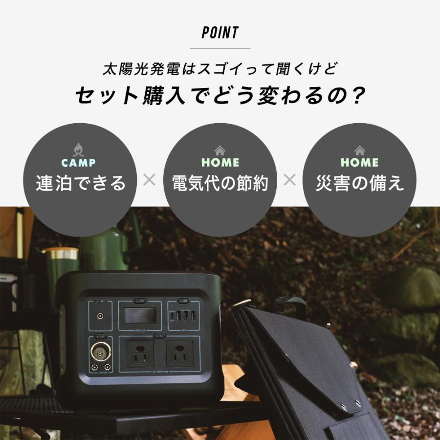 ポータブル電源 403Wh ソーラーパネル 120W セット 大容量 112000mAh | Owltech | 02