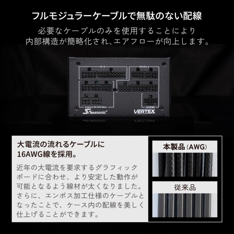 Owltech（オウルテック） Seasonic製 ATX電源 1200W 80PLUS PLATINUM