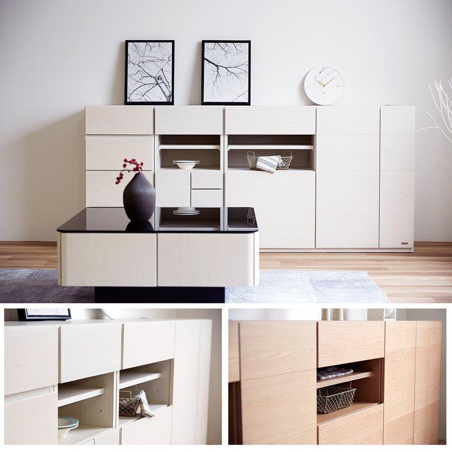 Meuble 【開梱設置無料】 大川家具 モーブル キャビネット