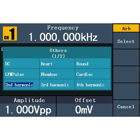 AG2052F 任意波形ファンクションジェネレーター 任意波形発生器 高分解能14bit 300M/s 50MHz2チャンネル 【Communication】 周波数カウンタ