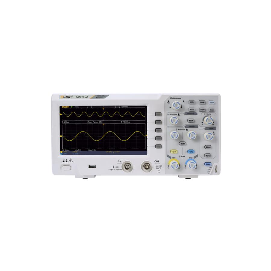 【決算】【超入門本と動画付き】OWON SDS1102 ハイコスパデジタルオシロスコープ2CH/1Gs/s 100MHz帯域 【メーカー直営3年保証】【日本語取扱説明書】｜owon-shop｜15