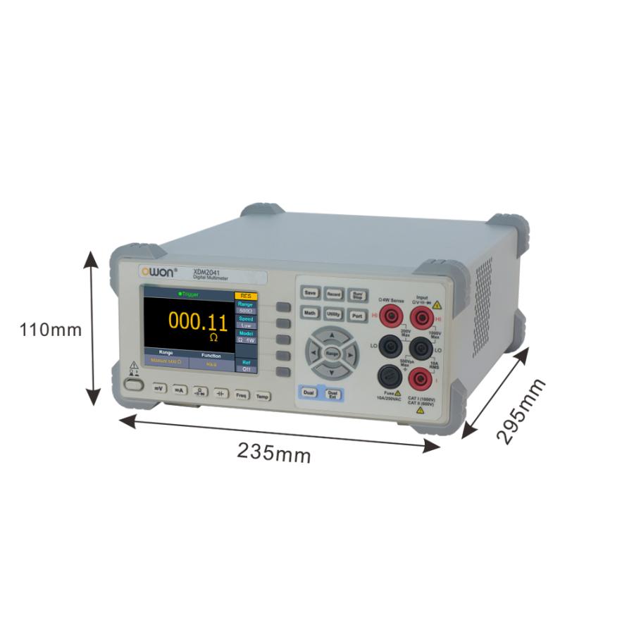XDM2041 ベンチタイプ・デジタル・マルチメーター 高分解能55000カウント（4 1/2桁）　真の実効値（True 【フィール】 RMS)　多機能　データーロガー