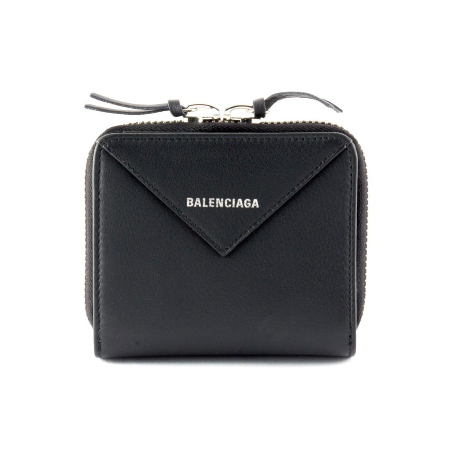 公式ショップ Wallet M Around Paper 折り財布 バレンシアガ 送料無料 あすつく対応可 ペーパー Balenciaga 1000 Noir 19ss メンズ レディース dlq0n ウォレット ラウンドm 財布 Postetelecom Gouv Cg
