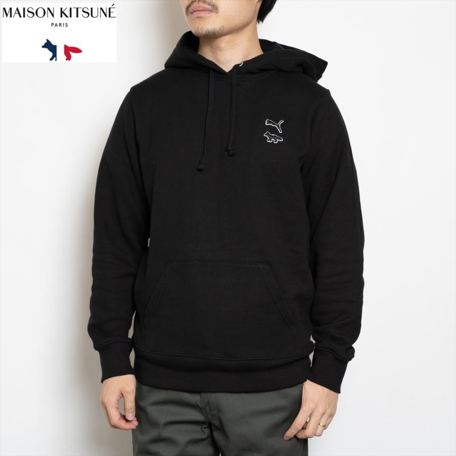 プーマ メゾンキツネ Puma Maison Kitsune Hoodie メンズ パーカー フーディー 01 Puma Black Puma Maison Kitsune 01bk Oxe 通販 Yahoo ショッピング