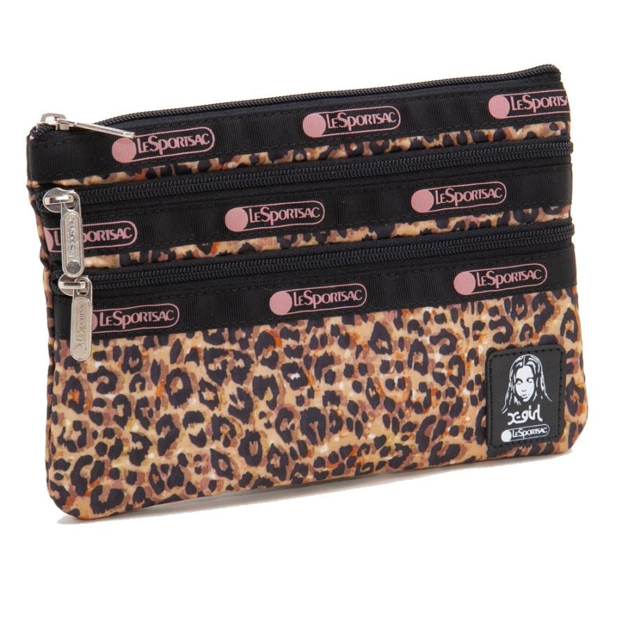 レスポートサック ポーチ 3 Zip Cosmetic スリージップコスメティック 7158 G712 Leopard Lane レディース 年 7月柄 X Girlコラボ Lesportsac 7158 G712g712os Oxe 通販 Yahoo ショッピング