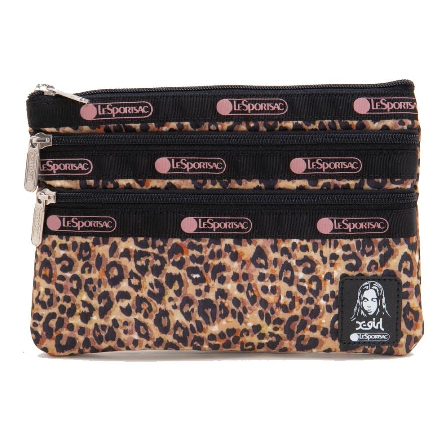 レスポートサック ポーチ 3 Zip Cosmetic スリージップコスメティック 7158 G712 Leopard Lane レディース 年 7月柄 X Girlコラボ Lesportsac 7158 G712g712os Oxe 通販 Yahoo ショッピング