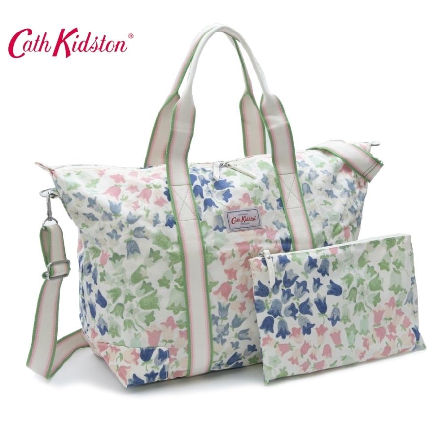 キャスキッドソン FOLDAWAY OVERNIGHT BAG レディース ハンドバッグ 984676 WARM CREAM PAINTED