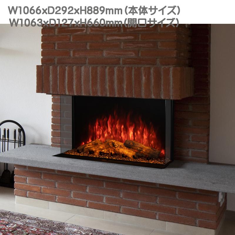 アウトレット084/42インチビルトイン電気暖炉セドナ プロ マルチ SPM