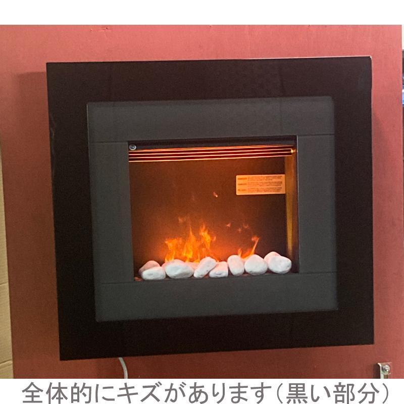 電気暖炉 Dimplex アウトレット104/ウォールマウント電気暖炉 レッド