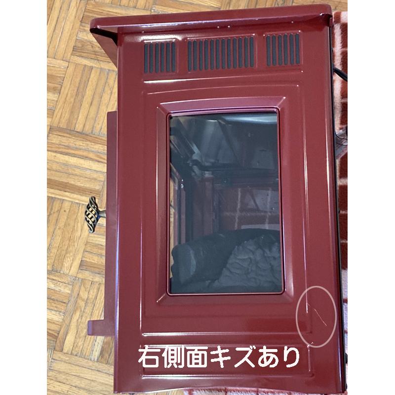 電気暖炉 ロイドグランデ アウトレット139/遠赤外線３Ｄ電気薪ストーブ シナモン/天板角潰れ・傷あり/送料無料/暖炉 温風ヒーター 暖炉型ヒーター  暖房器具_5