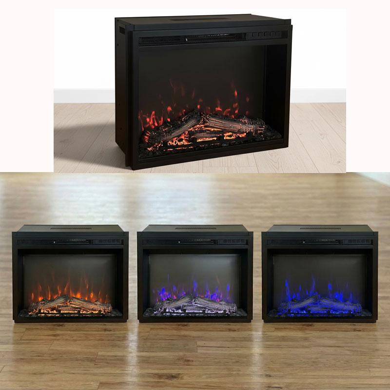 23インチ電気暖炉 セネカ クリスプホワイト/送料無料/ロイドグランデ