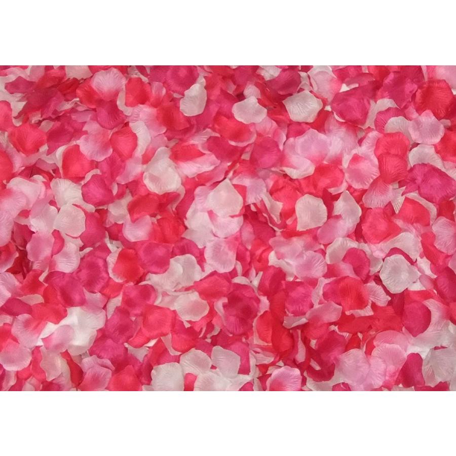 Pinky Royal フラワーシャワー 造花 00枚セット 結婚式 お祝い 誕生日パーティー用の最適なアイテム ピンクグラデーション