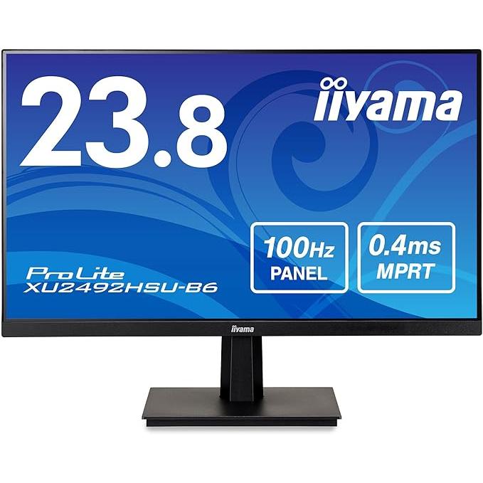 iiyama モニター ディスプレイ XU2492HSU-B6 23.8インチ フルHD IPS