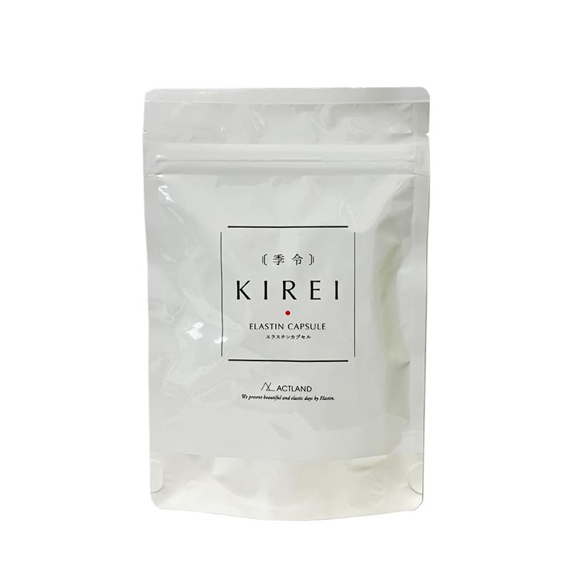 季令（KIREI）キレイ エラスチンカプセル 100粒 高純度エラスチン 100 