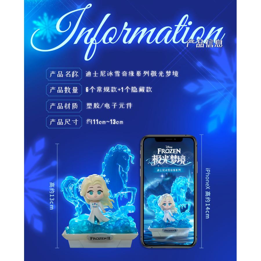 52TOYS BLINDBOX アナと雪の女王 オーロラドリームランド 1BOX6個