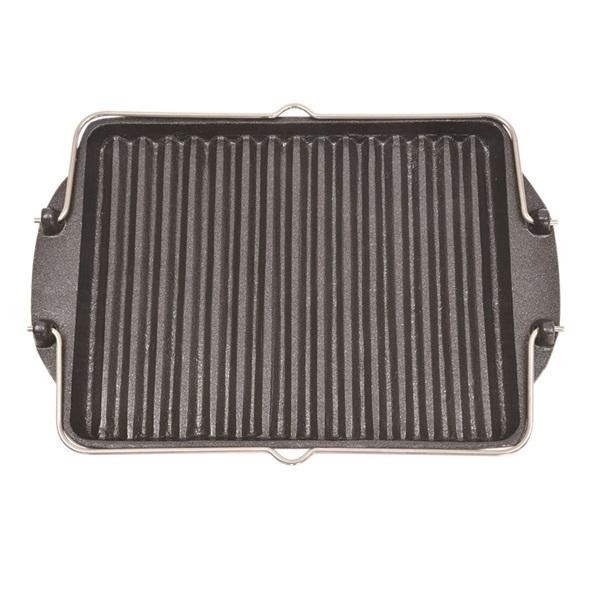 グリルプレート黒舟 L ステンレス取っ手 10