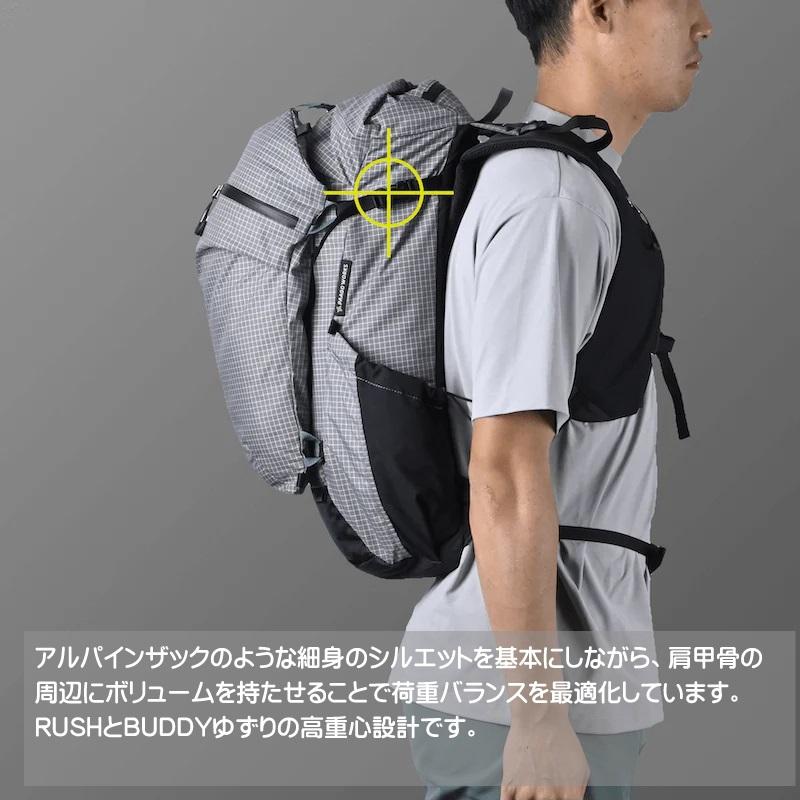 PAAGO WORKS（パーゴワークス） ZENN 25 HP501 : 帆布バッグ・登山用品
