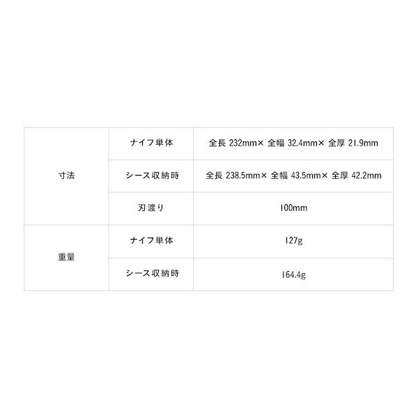 OLFA WORKS(オルファワークス) アウトドアナイフ サンガ OW-SG1｜oxtos-japan｜06