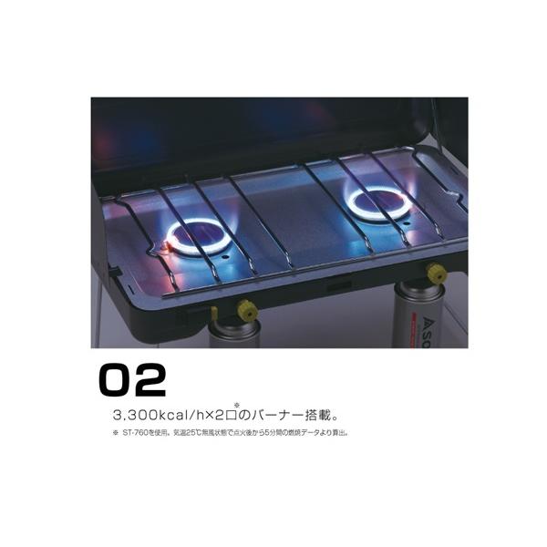 SOTO SOTO(ソト) 2バーナー ST-527 : 帆布バッグ・登山用品のオクトス