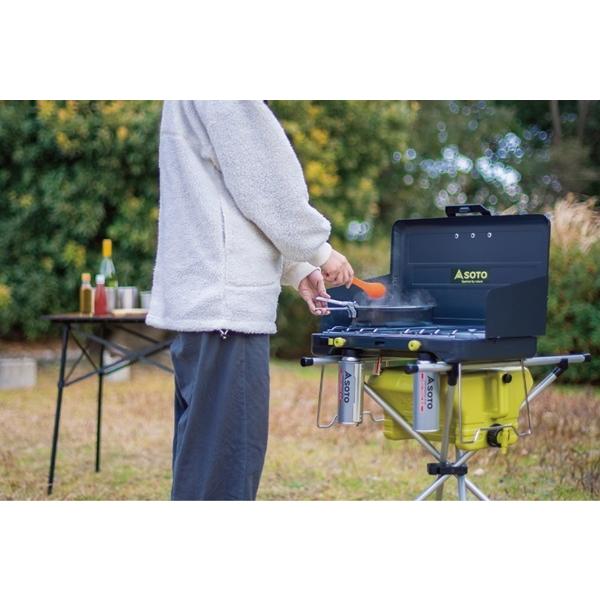 SOTO SOTO(ソト) 2バーナー ST-527 : 帆布バッグ・登山用品のオクトス