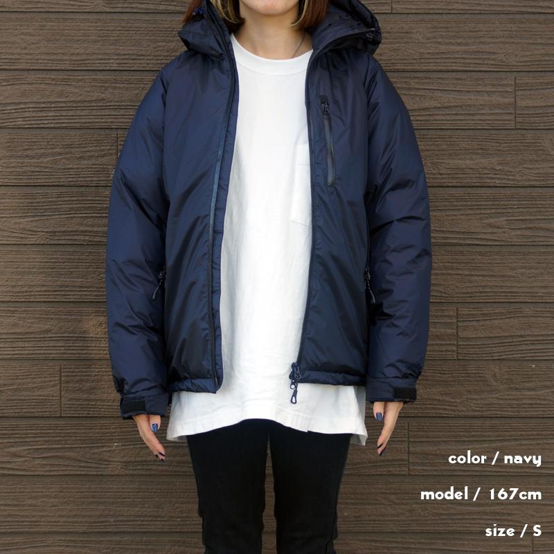 ネイビー ダウンジャケット　nanga udd 770FP レディース　日本製 ネイビー/L】NANGA×oxtos コリフィ UDD ダウンジャケット 770FP