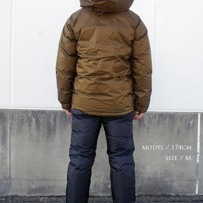 oxtos NANGA×oxtos コリフィ UDD ダウンパンツ : 帆布バッグ・登山用品 