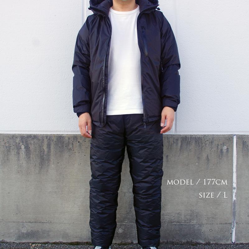 【新品未使用タグ付】mountain of moods / 防水アクティブパンツ oxtos（オクトス） NANGA×oxtos コリフィ UDD ダウンパンツ : 帆布