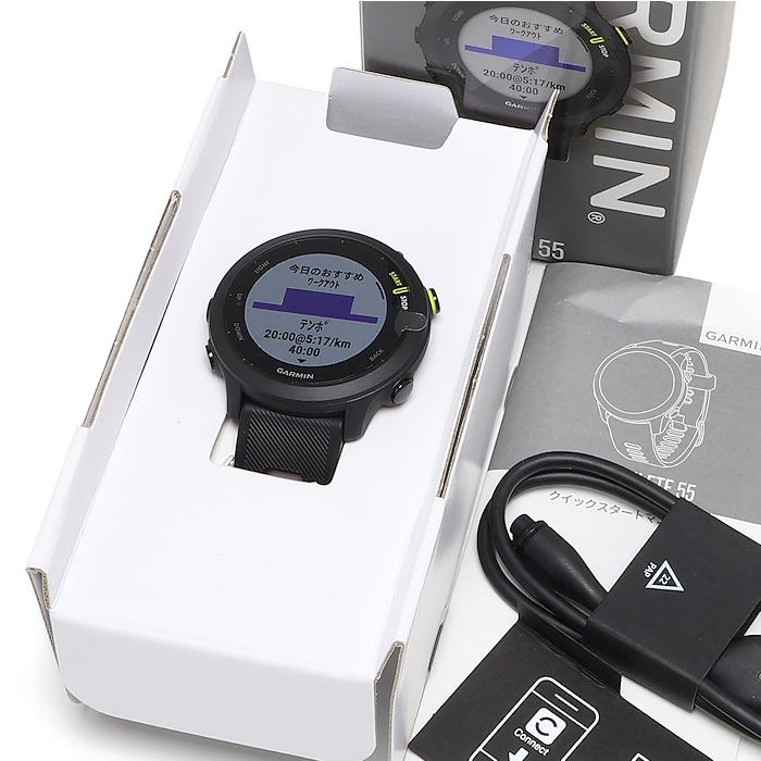 ◎新品 未使用 ガーミン FOREATHLETE 55 黒 GPS Garmin GARMIN（ガーミン） 未使用 スマートウォッチ ForeAthlete 55 GPS