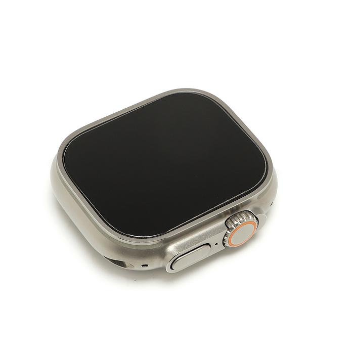 美品 Apple Watch Ultra GPS+Cellularモデル 49mm MQFL3J/A チタニウムケースとオレンジアルパインループ Mの画像