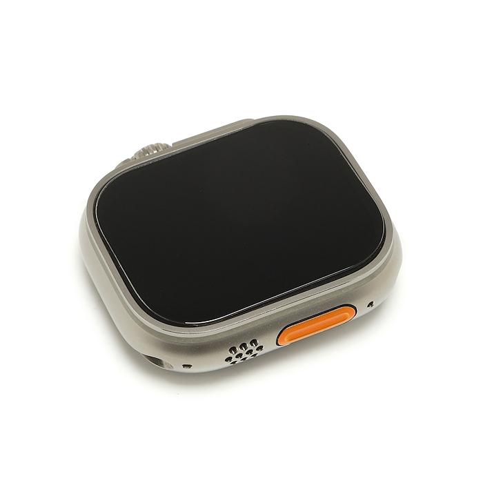 美品 Apple Watch Ultra GPS+Cellularモデル 49mm MQFL3J/A チタニウムケースとオレンジアルパインループ Mの画像